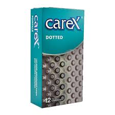 Carex Dotted Condoms 12 pack