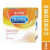 Durex Extra Dots Condoms 3 pcs