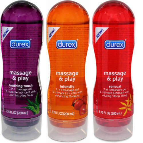 Durex Play massage 2in1 200 ml Lubricant Gel 3pcs combo pack