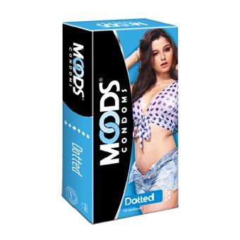 Moods Dotted Condom 10 pack