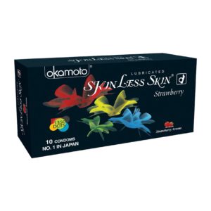 Skinless Skin Strawberry Condom 10 pack