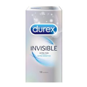 Durex Invisible Extra Thin Extra Sensitive Condoms 10’