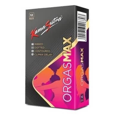 KamaSutra Orgasmax Condoms - 12's Pack