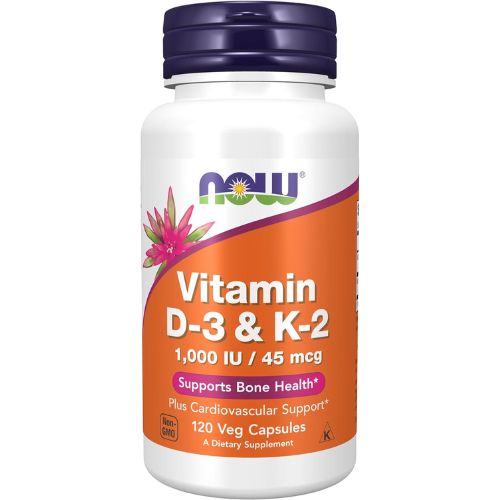 NOW Vitamin D-3 & K-2