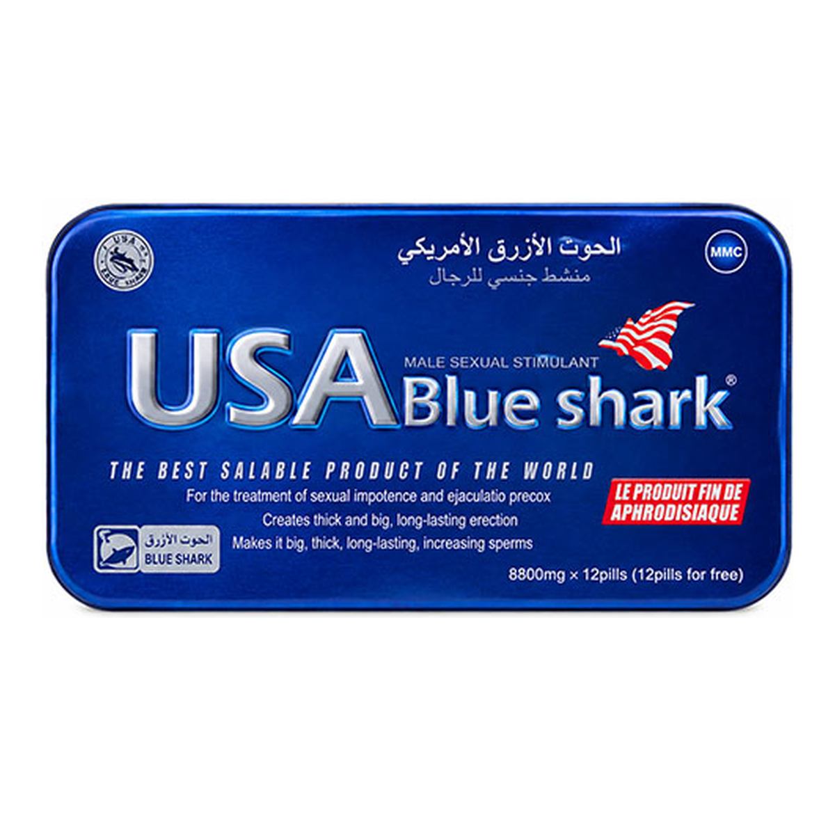 USA Blue Shark 12 Pills