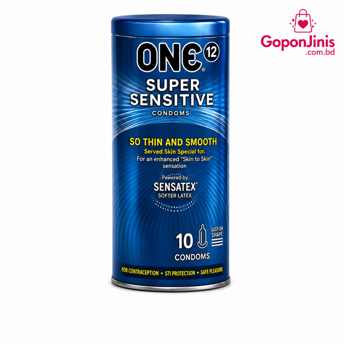 ONE SUPER SENSITIVE CONDOM