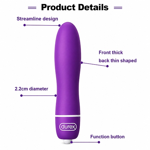 Durex Play Single Speed Vibrating Bullet For Women