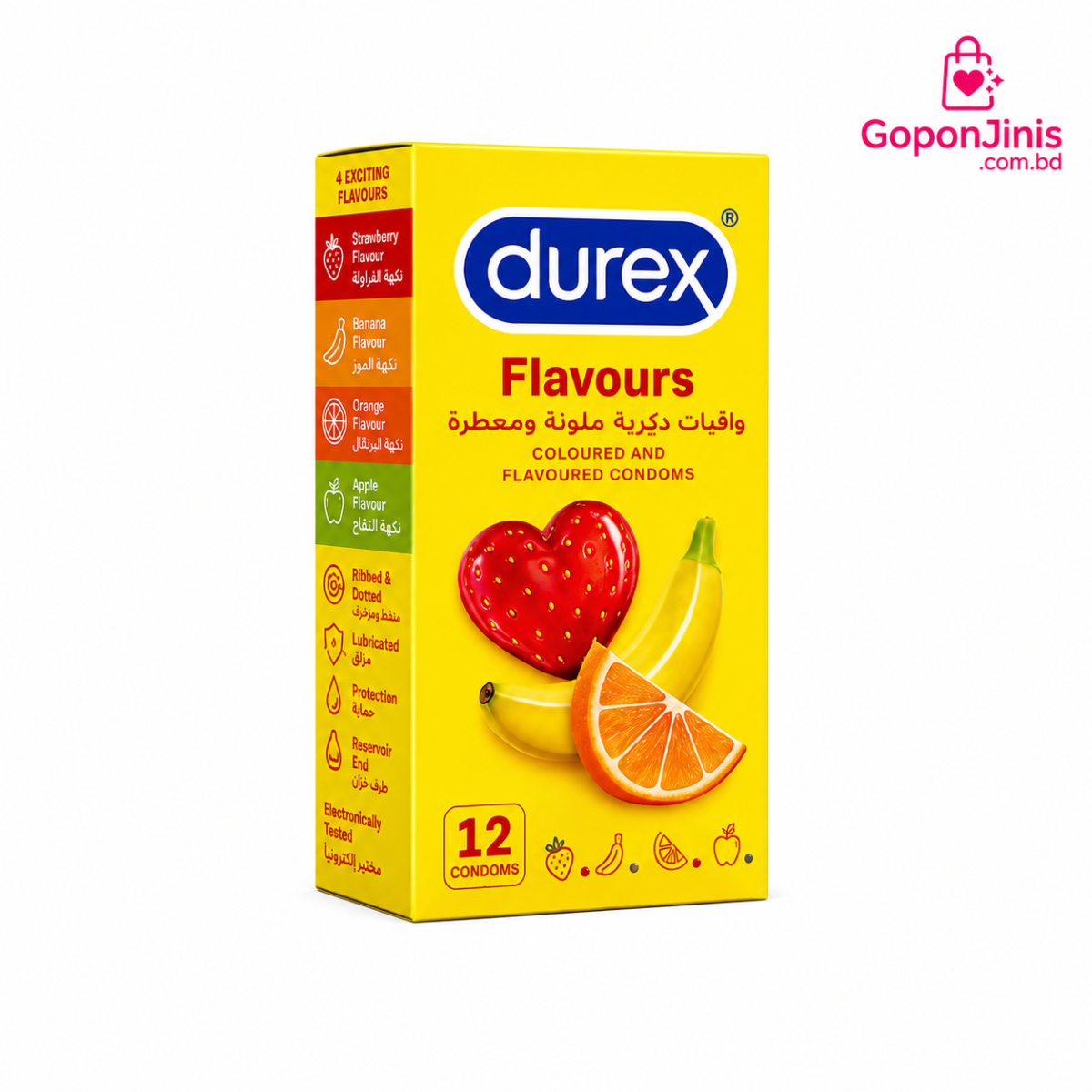 Durex Flavoured Condom 12 Pack