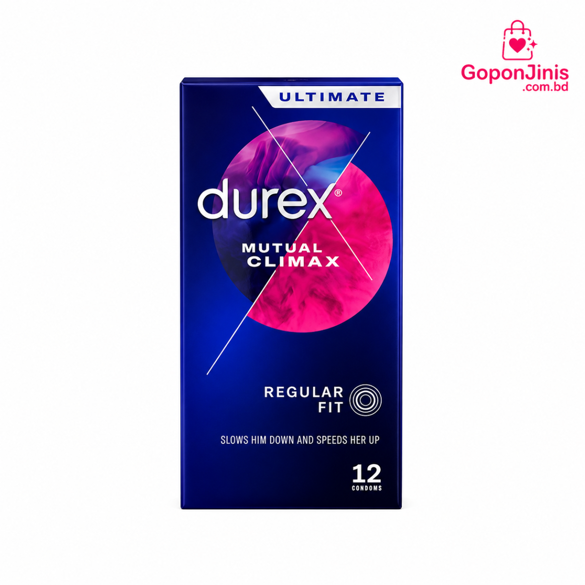 Durex Mutual Climax Regular Fit condom 12 Pack