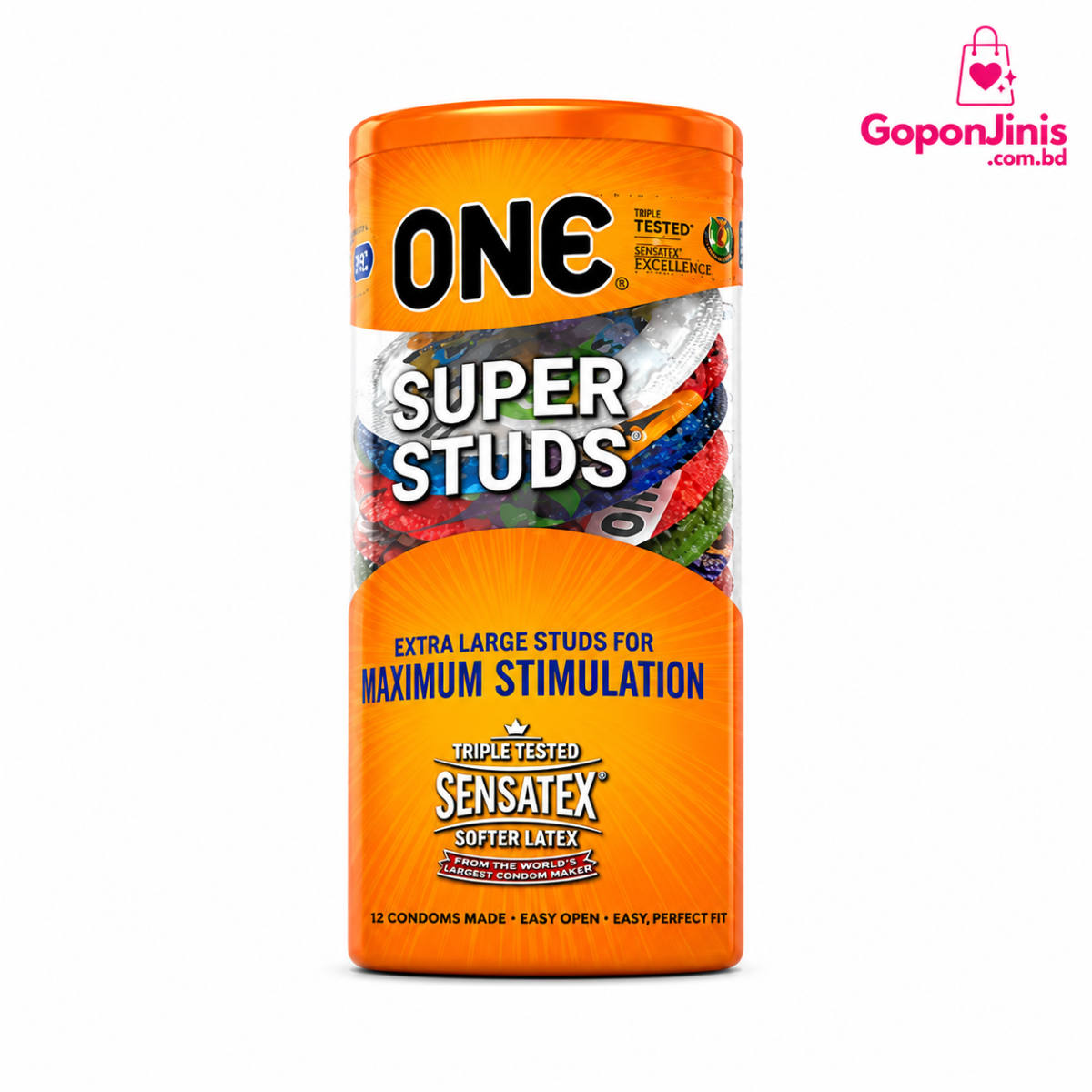 One Super Studs Condom