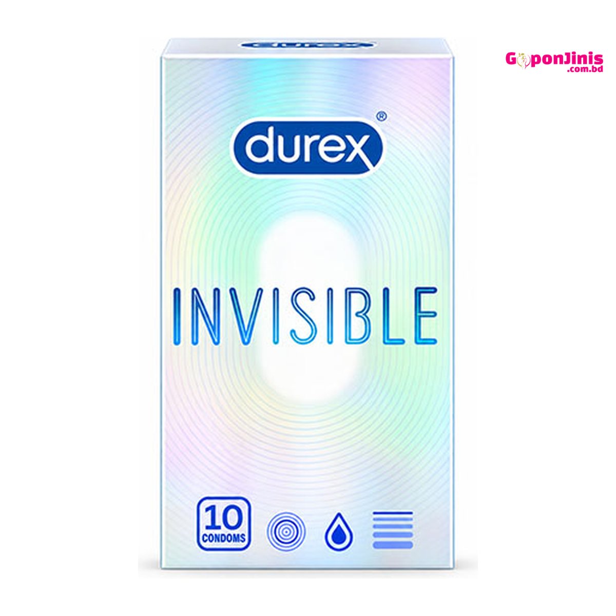 Durex Invisible Condom 10 Pack