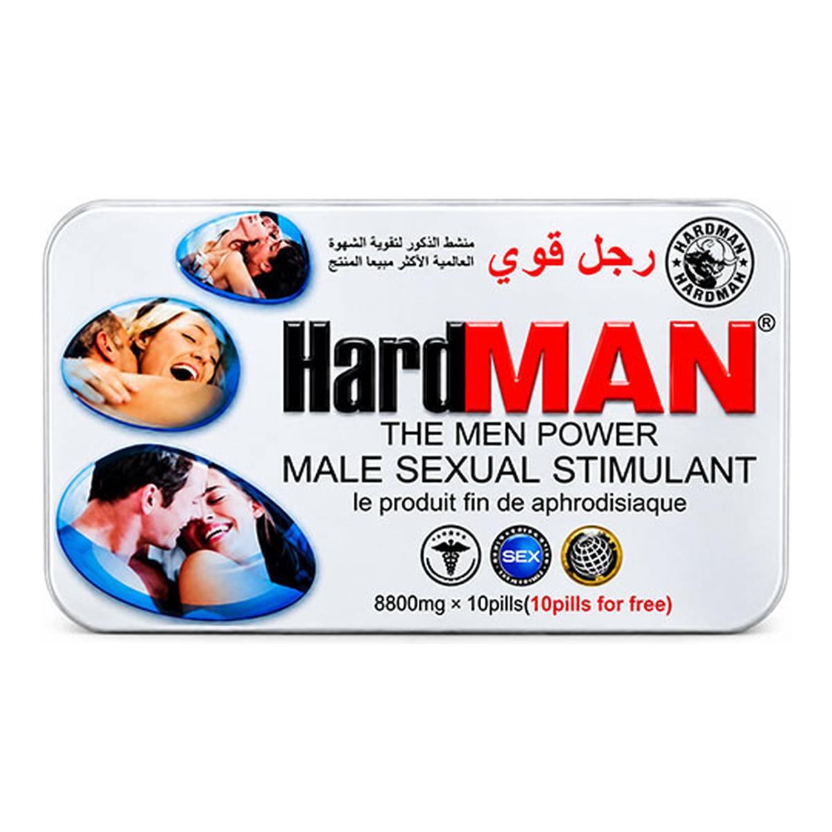 HardMAN Male Sexual Stimulant 10 Pills